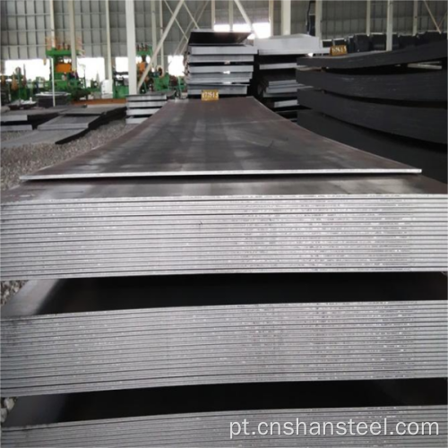 ASTM A36 S355JR Placa de aço carbono